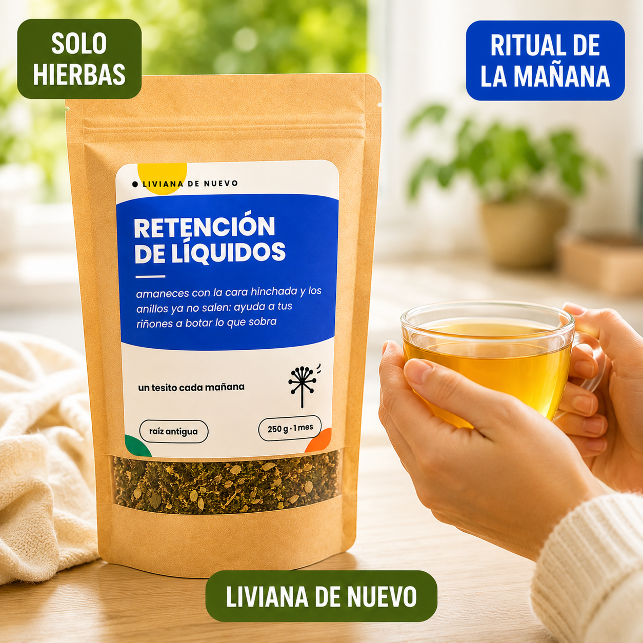 Té Retención de Líquidos – Tu Ritual de la Mañana