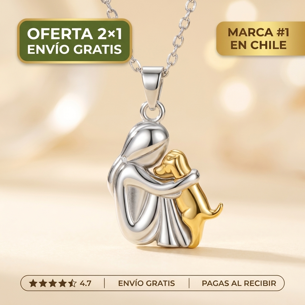 Collar Amor Eterno Mamá & Perro