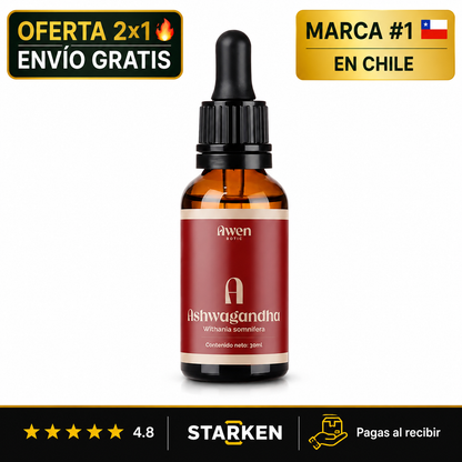 Ashwagandha en Gotas – Tu Calma Gota a Gota