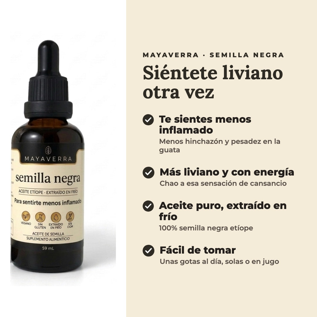 Semilla Negra MAYAVERRA - beneficios