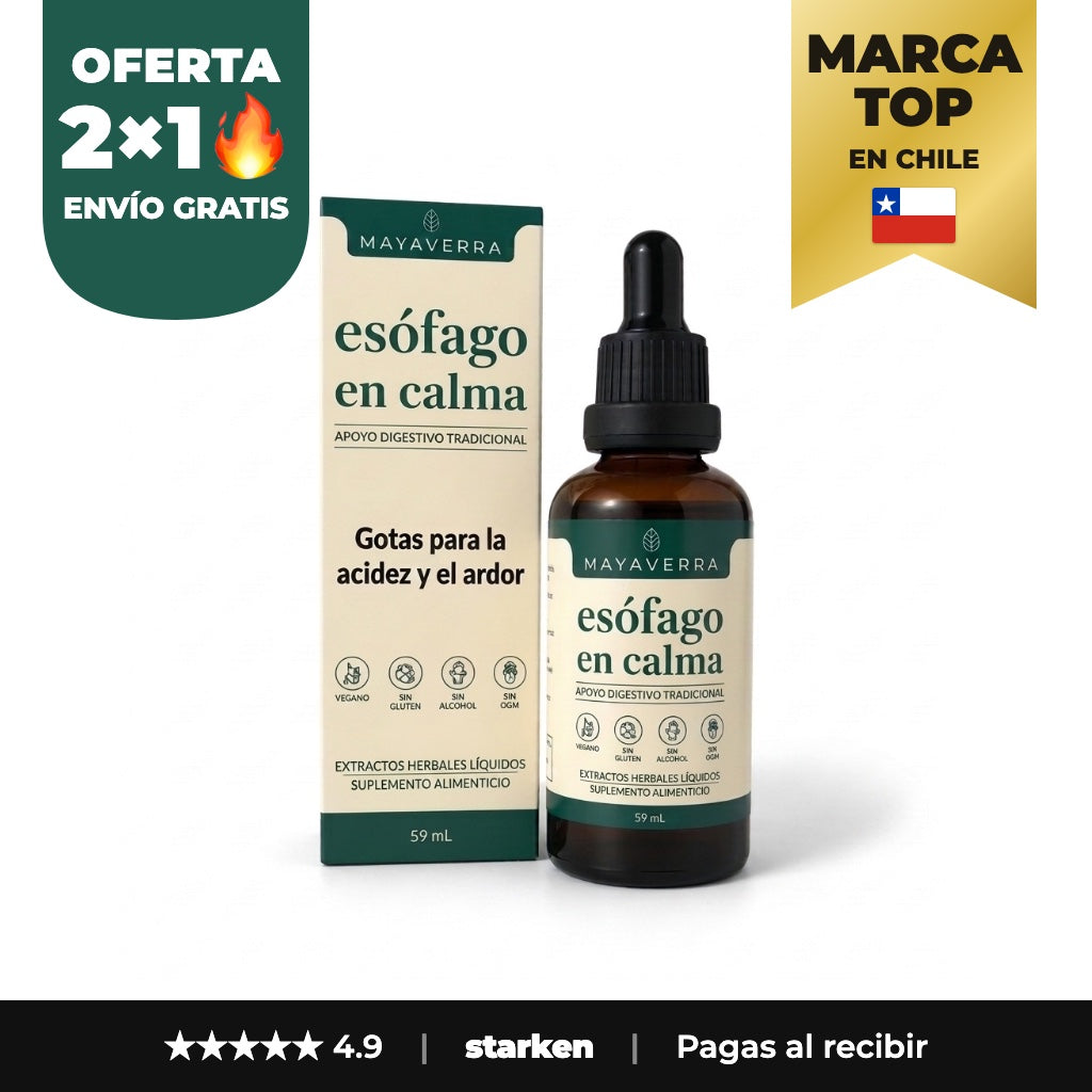 Esófago en Calma MAYAVERRA gotero - Oferta 2x1 envío gratis