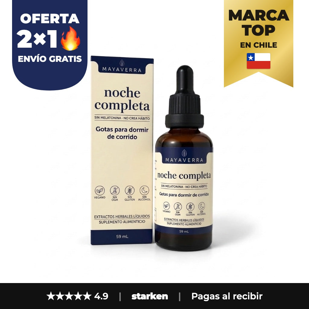 Noche Completa MAYAVERRA gotero - Oferta 2x1 envío gratis